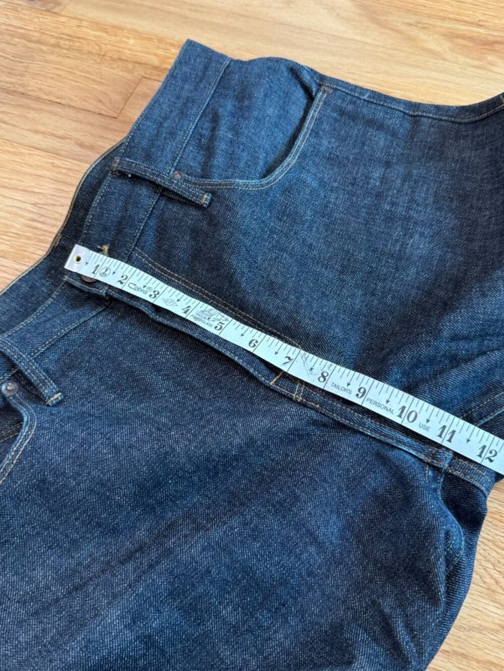 Freenote Cloth Avila Slim Taper 14.50z Kaihara Selvedge Raw Denim 34/32 - Picture 7 of 12
